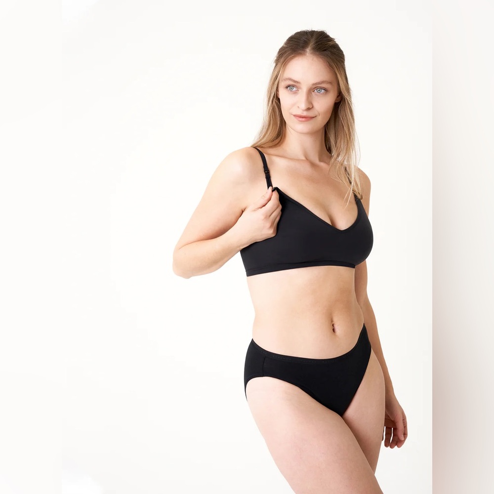 Seamless Soft Knit Nursing Bra